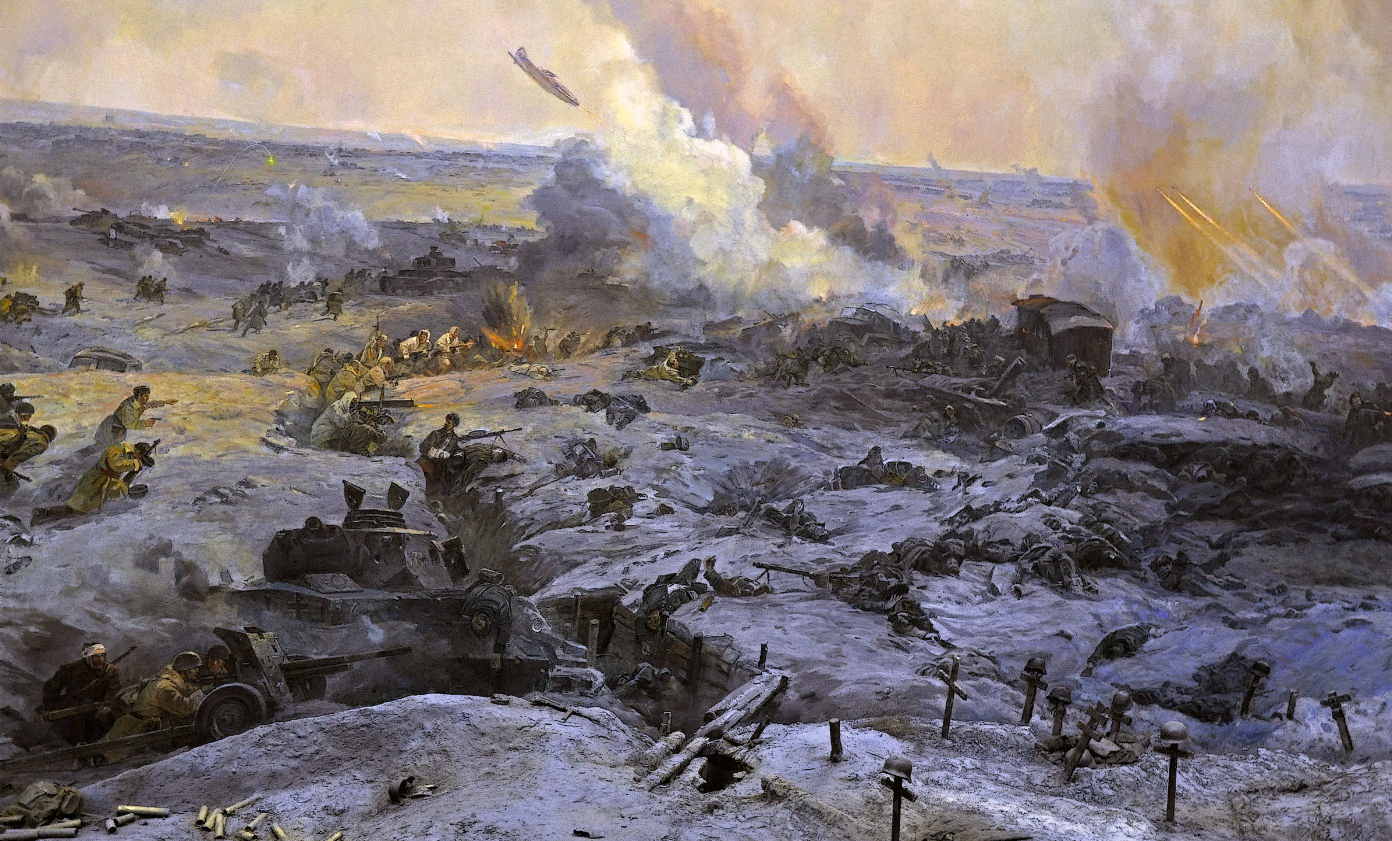 Сталинградская битва, панорама