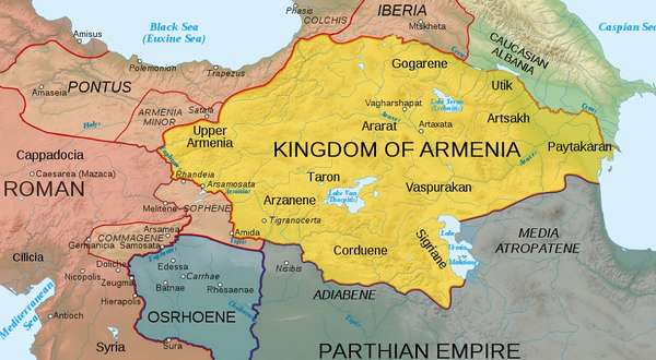 Территория Великой Армении