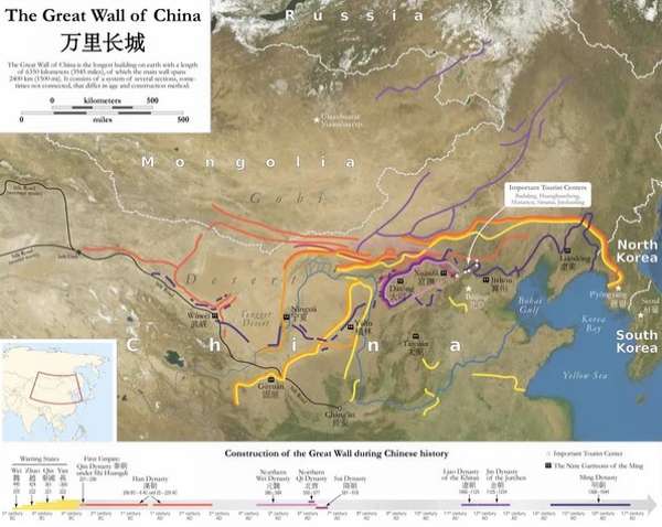 5 заблуждений о Великой Китайской стене