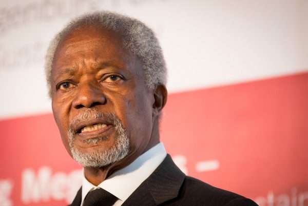 Умер экс-Генсек ООН Кофи Аннан