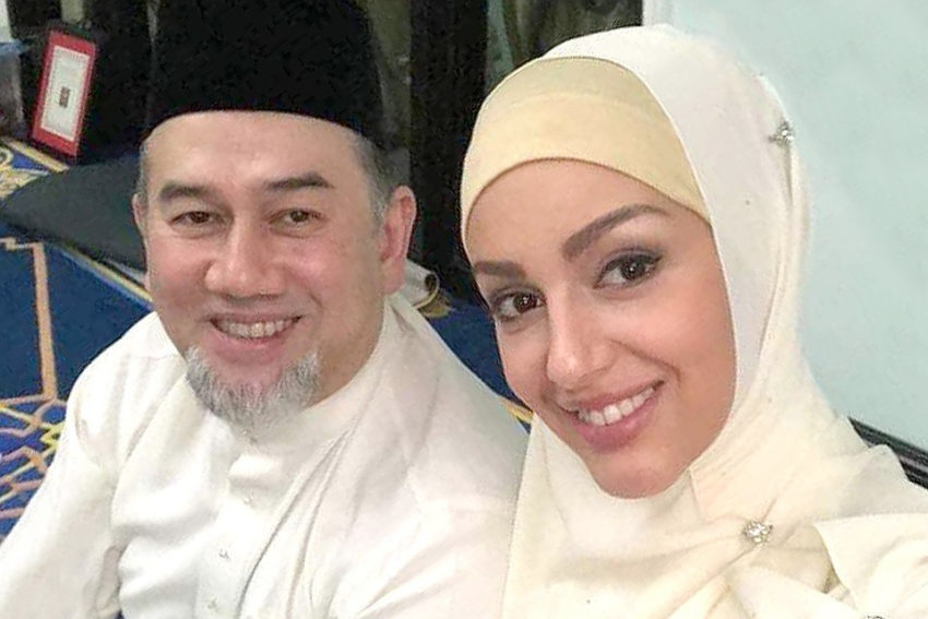 Отрекшийся от престола король Малайзии разводится с беременной «Мисс Москва» спустя пару месяцев после свадьбы
